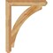 Ekena Millwork Thorton Craftsman Rough Sawn Bracket, Western Red Cedar, 4"W x 30"D x 38"H BKT04X30X38THR04RWR - alternate 2